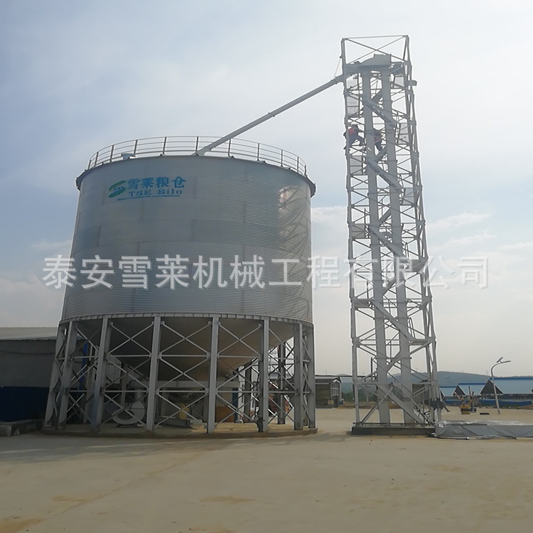 山西酒厂用大麦豌豆仓制曲原粮仓300吨粮仓自动化粮仓立筒仓