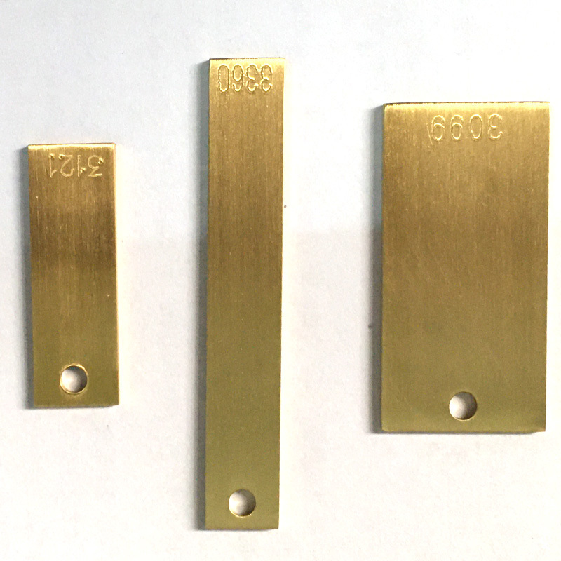 厂商供应循环水水处理标准腐蚀 黄铜试片 黄铜挂片I II III