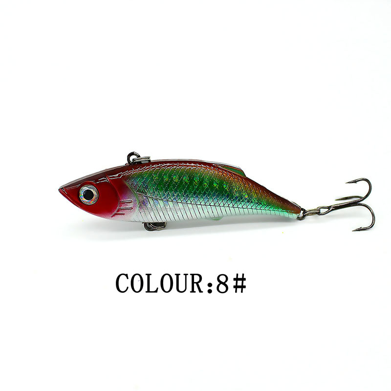 Lipless Crankbait 80mm 9.6gg Hard Baits Fresh Water Bass Swimbait Tackle Gear