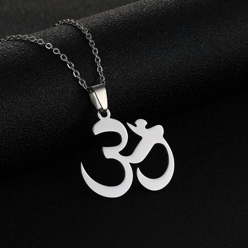Unisex Gender Water Plating 18K Gold Plated Geometric Stainless Steel Retro 304 Stainless Steel Pendant Necklace