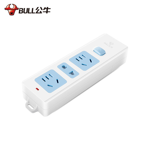 The Bull socket wireless power strip does not come with a power cord plug-in board and requires an additional power cord and plug 413K/407W