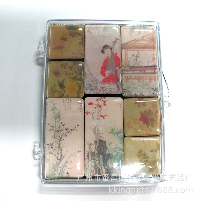 Epoxy resin, synthesized fridge magnet, 2mm, custom-made
