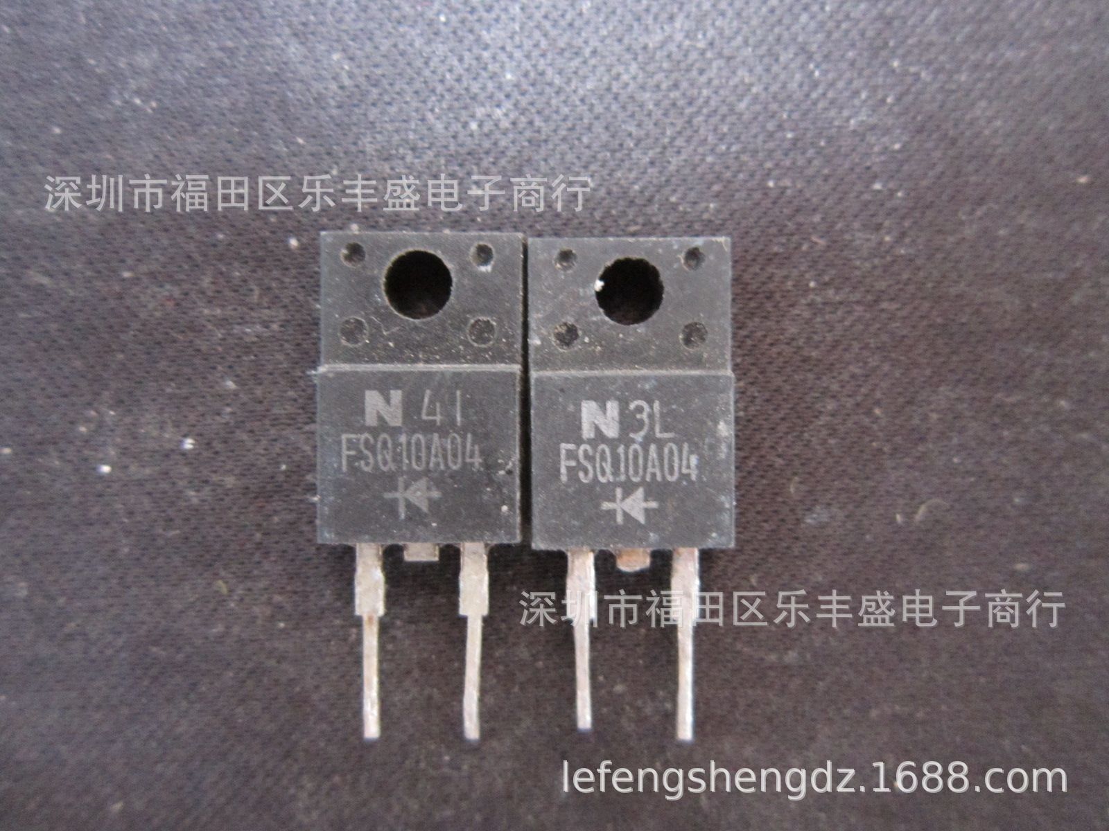 FSQ10A04 拆机 TO-220F-2 肖特基二极管 10A 40V