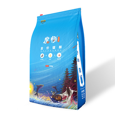 伊薩魔暢 10kg魚肉味貓糧 成幼貓懷孕母貓 英短美短加菲貓 貓主糧