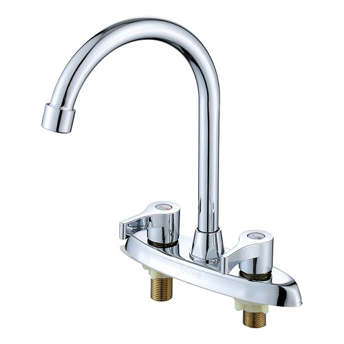 Copper wash basin wash basin faucet hot and cold double hole table basin basin wash basin faucet bathroom hot and cold faucet