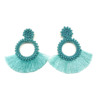 Crystal earings, commemorative earrings, trend accessory