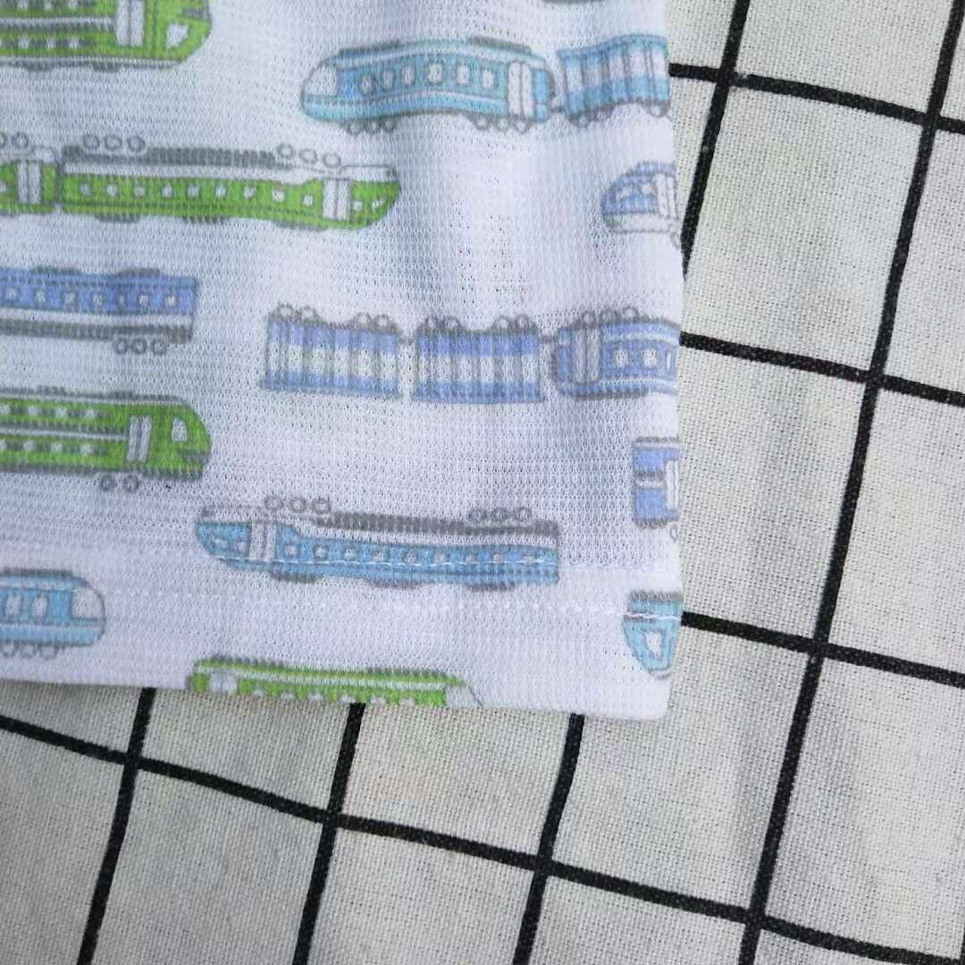 Ropa para niños 24 días solo chaleco impreso completo para niños Camisa sin mangas de verano camiseta neta precio bajo al por mayor