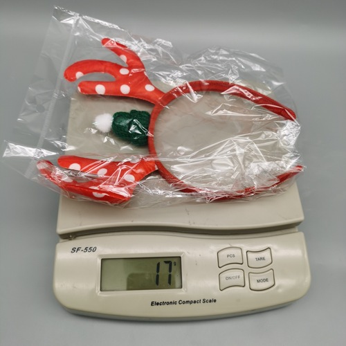 Christmas headband Festival fabric cartoon snowflake antlers Christmas decoration headband head buckle accessories hair band hair clip