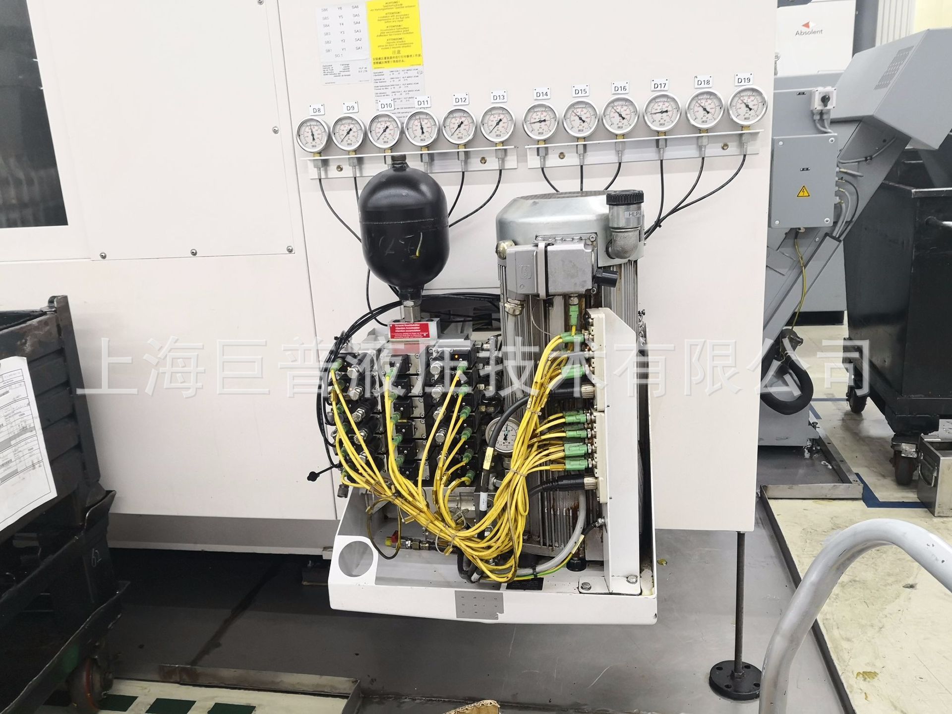 机床蓄能器，数控设备蓄能器，加工中心蓄能器，机加工设备蓄能器