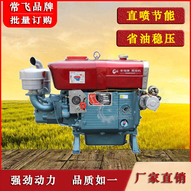 常州单缸柴油机 水冷ZS1100M 电启动  15马力 常飞牌 厂家直销