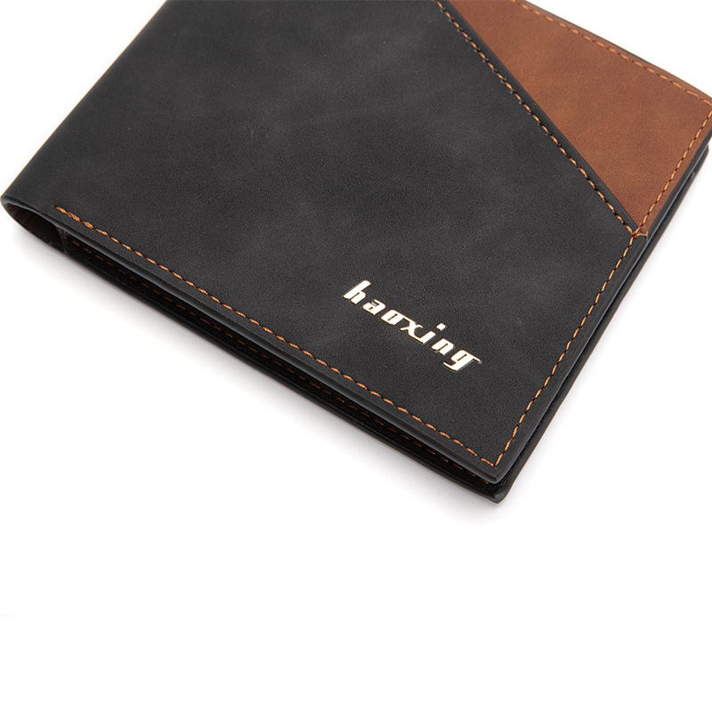 Suministro transfronterizo de los hombres de la nueva línea de costura de la cartera de la PU de los hombres de suministro transfronterizo de la cartera de la PU de los hombres