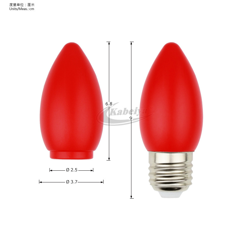 E27磨砂蜡烛规格