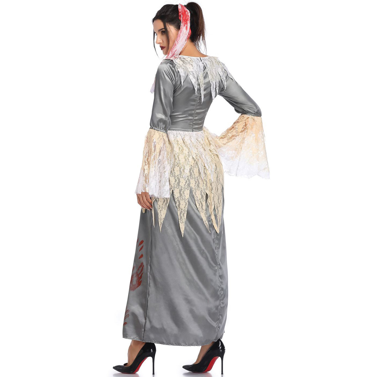 vampire ghost bride dress cosplay costume nihaostyles wholesale halloween costumes NSMRP79214