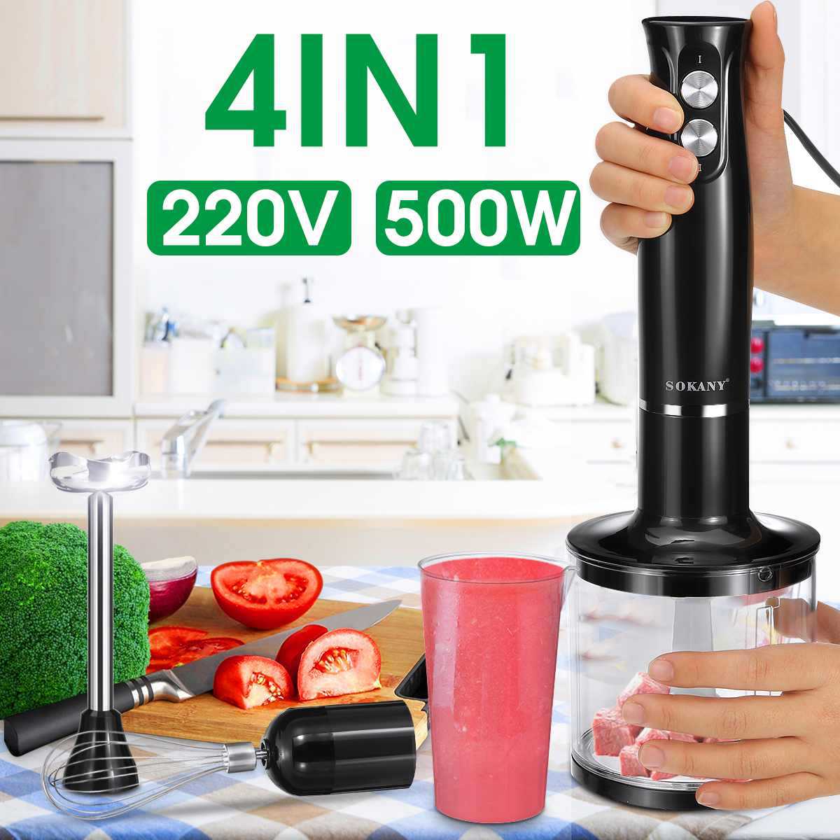 500W-Blenders-4-in-1-Stainless