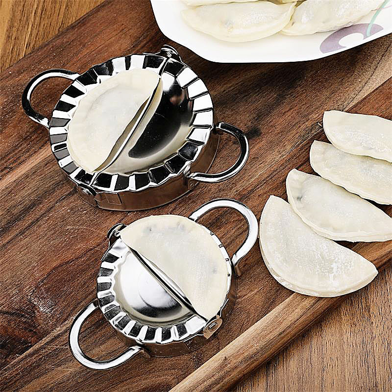 Manufactor Direct selling Large trumpet Dumplings device stainless steel Dumplings device Dumplings Tools folder Dumplings Artifact