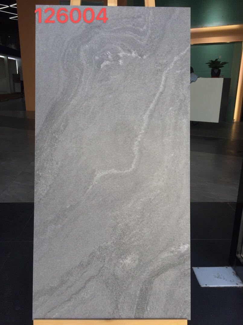 淄博 灰色水磨石瓷砖仿古砖地砖餐厅水磨石地板砖用600X1200-阿里巴巴