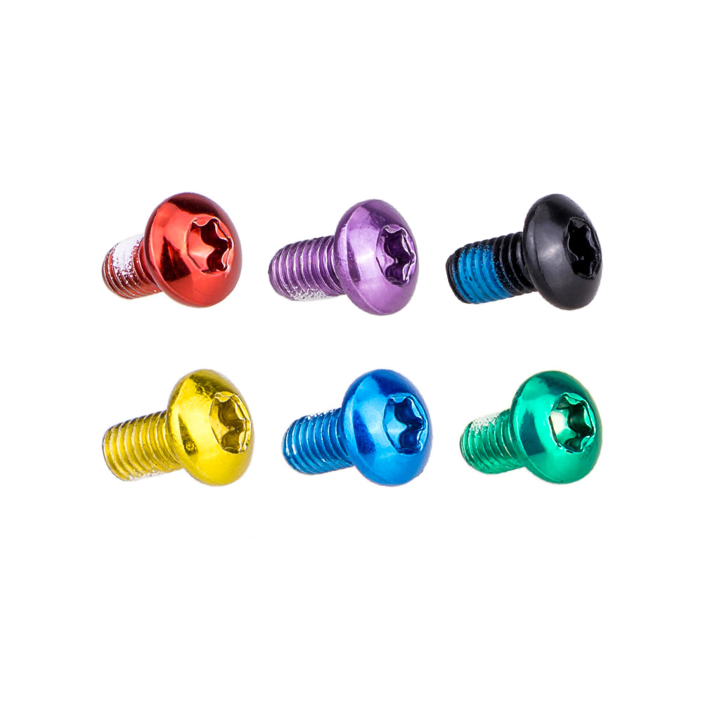 ZTTO bicicleta color disco tornillo bicicleta de montaña disco tornillo disco freno T25 tornillo M5 * 10
