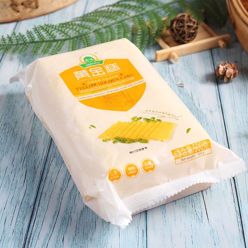 Classic Cantonese Cakes - Childhood Memories, Golden Cake 500g/bag * 16 bags/box, available for retail and wholesale.