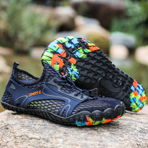 Outdoor sports fishing shoes, five-finger body-building wading shoes, swimming shoes, diving beach shoes, hiking and mountaineering shoes