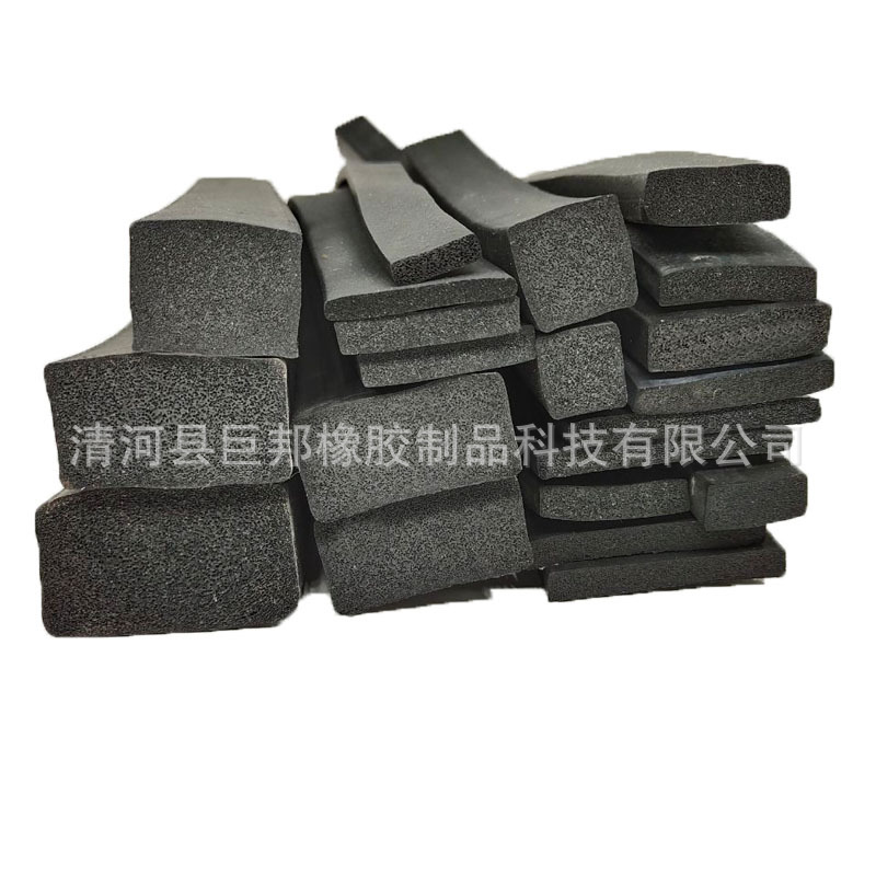 供应 D型三元乙丙密封条 门窗密封条 发泡橡胶条 防撞密封条