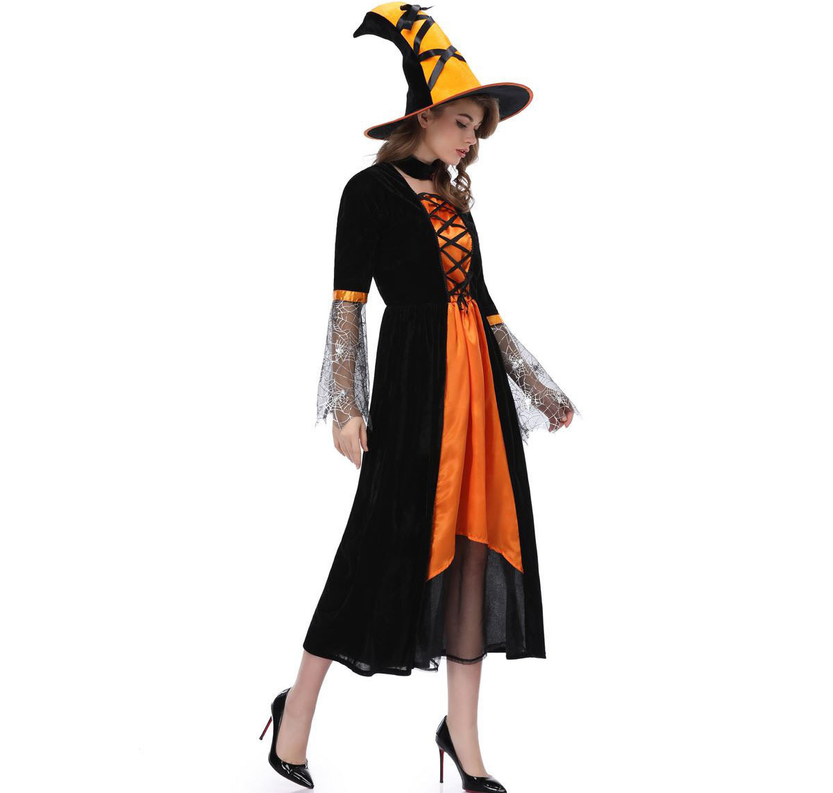 halloween costume cosplay demon vampire witch set nihaostyles wholesale halloween costumes NSMRP79218