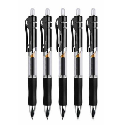 Business office K35 push pen signature black gel pen stationery store best selling pen student black water pen factory wholesale