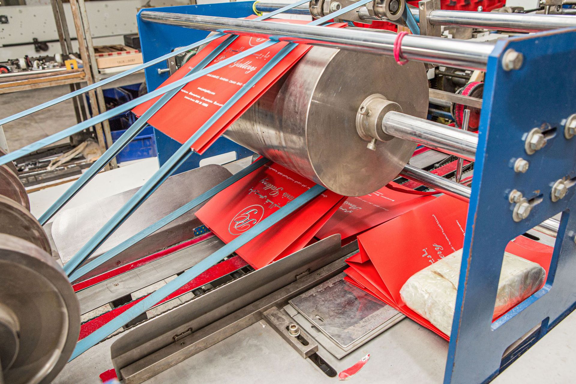 全自动糊纸袋机