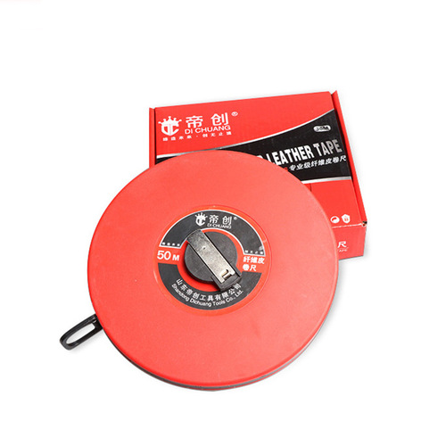Dichuang supplies fiberglass tape measure 30M50M tape measure 100m measuring ruler engineering construction disc ruler
