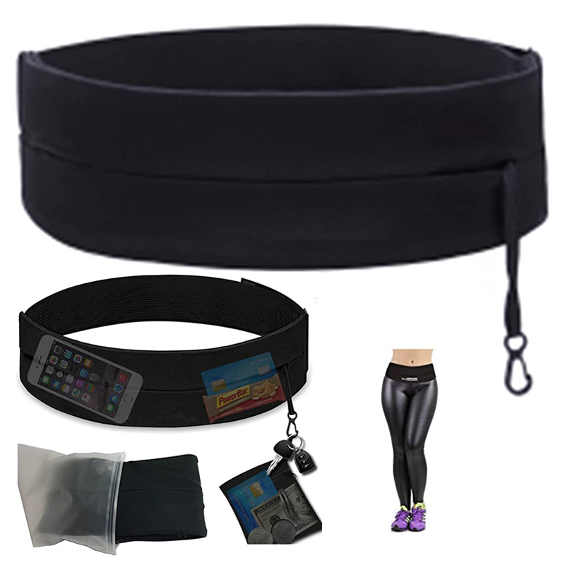 Universal belt bag for cycling with velcro for men and women