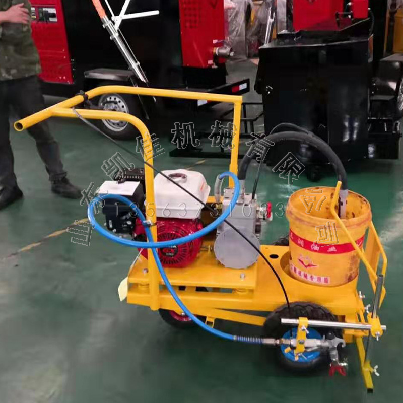 手推高压冷喷划线机 无气喷涂机 手推汽油划线机 划线冷喷机 供应