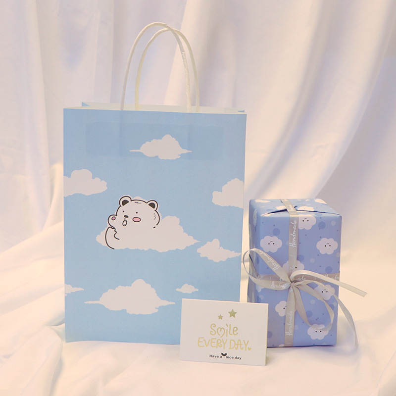 2020新款创意圣诞节礼品包装袋生日礼物公司年会伴手礼批发可定制