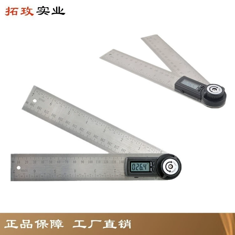 Tuomei два в одном цифровой дисплей угловая линейка Деревообработка студенческий транспортир Инклинометр угловая линейка цифровой дисплей суппорт