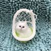 Realistic diverse animal model, jewelry, toy, hanging basket, cat