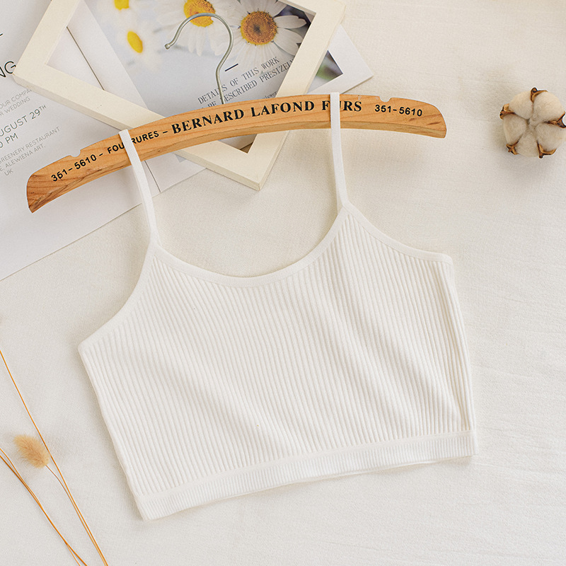 Fábrica al por mayor chaleco femenino adolescente chica desarrollo sujetador estudiante de secundaria estudiante ropa interior femenina estudiante de secundaria