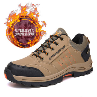 New autumn and winter plus size outdoor hiking shoes sneaker father shoes couples cross-border a generation of single shoes cotton shoes