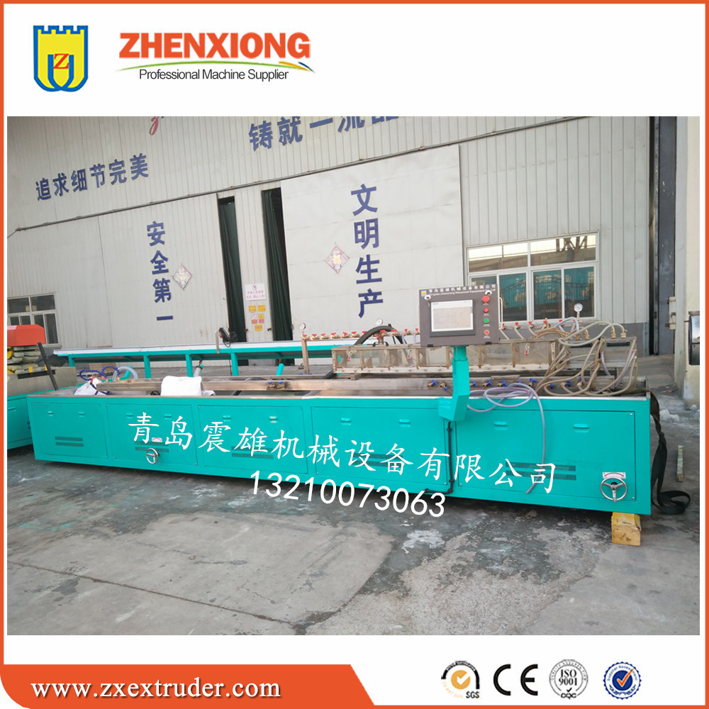 厂家供应木塑附框生产线 PVC塑木型材生产设备QDZX