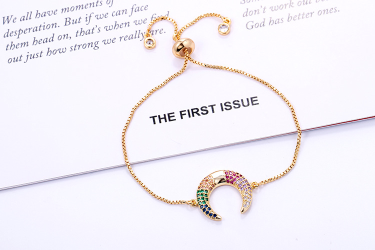 fashion personality seven-color rainbow bracelet