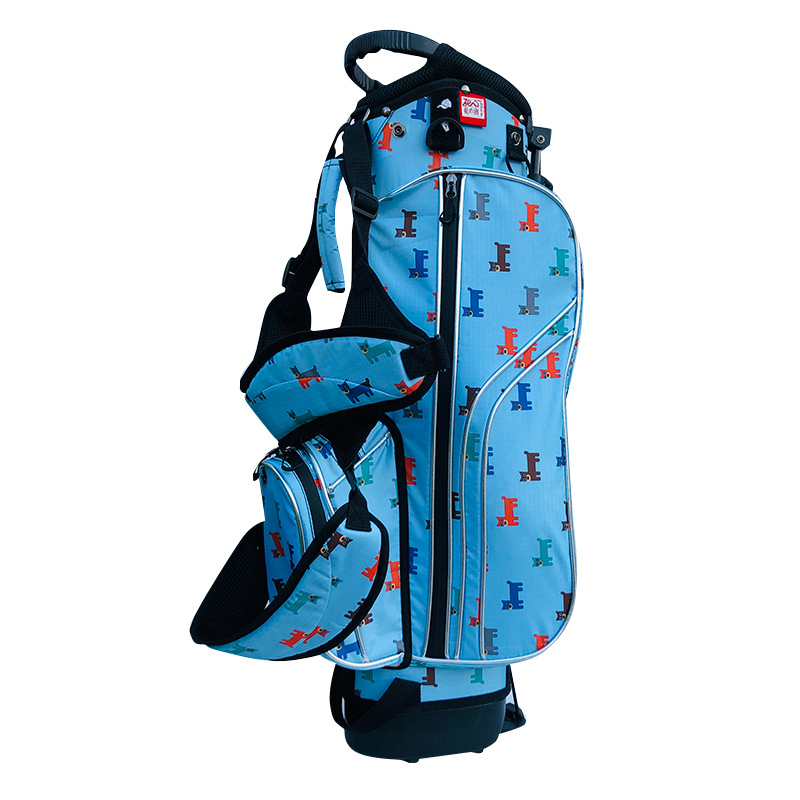 Bolsa de golf transfronteriza Venta caliente impresión animal lindo bolsa de golf al aire libre bolsa de deporte fuente de fábrica al por mayor