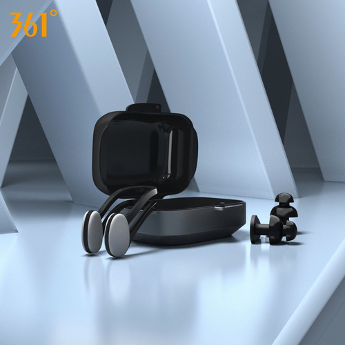 361 swimming silicone nose clip earplugs for adults, soft waterproof, anti-choking earplugs, professional swimming equipment