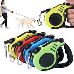Pet supplies Amazon 3/5M retractable dog leash, small and medium-sized dog pet leash, dog walking leash