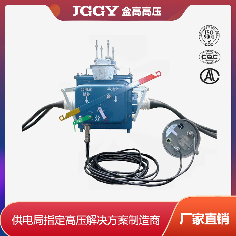 户外分界真空负荷开关FZW28-12真空负荷开关金高高压厂家直销