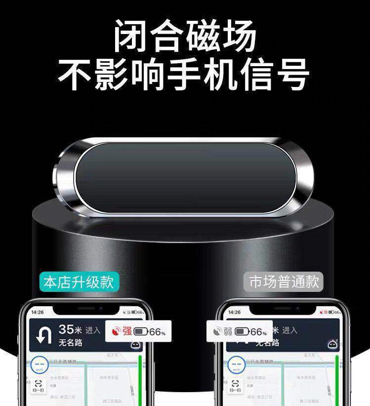 Car Magnetic Phone Holder, Car Dashboard Multi-functional Metal Non-slip Holder, Magnetic Iron Holder Wholesale