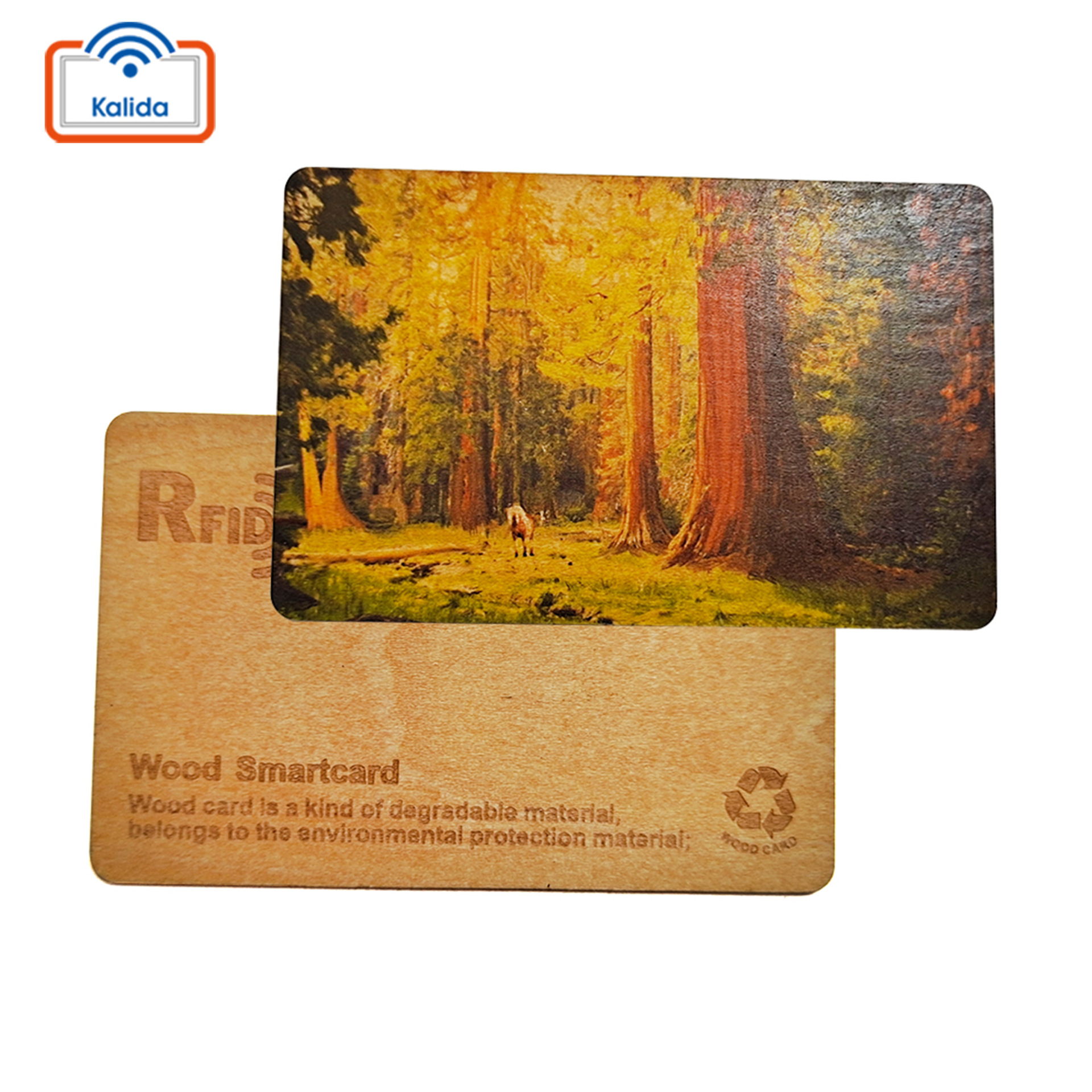 卡立达制作木质礼品卡 木质尺子 卡通木质卡片印刷