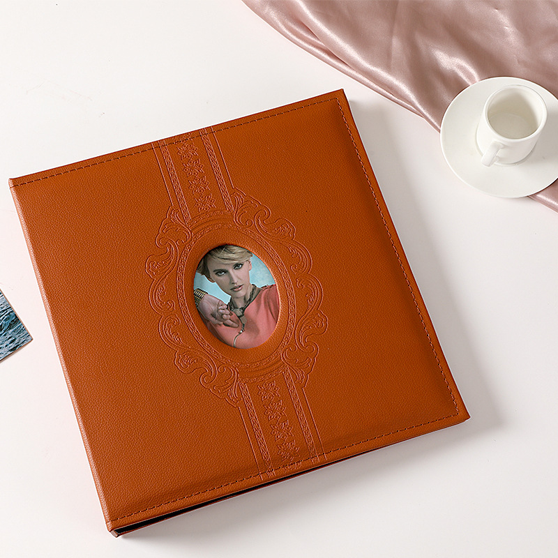 사진 앨범 제조 업체 도매 창조적 인 가죽 부티크 사진 앨범 붙여 넣기 가족 앨범 수제 DIY 필름 앨범 책