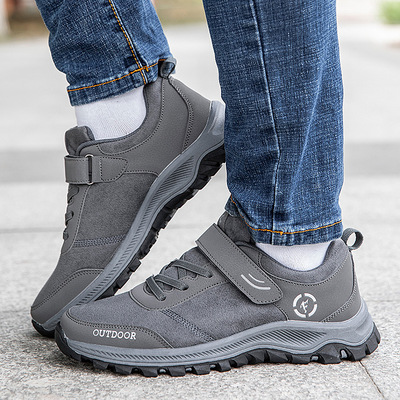 2020 outdoors Men's Shoes non-slip Large leisure time Climbing shoes Middle and old age Walking shoes Women's Shoes Mom shoes lovers shoes