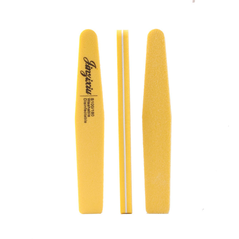 Cross-border nail art esponja en forma de diamante volante doble cara lavado esmalte de uñas esponja frotar tira herramienta de Arte de uñas traje