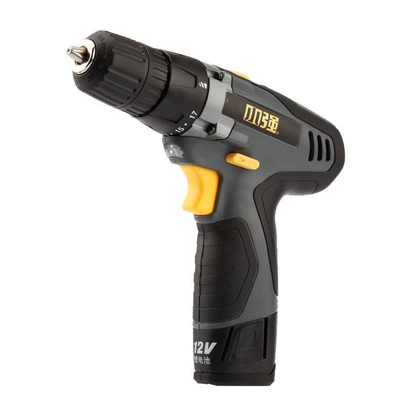 小强锂电钻12V锂电充电手电钻5241多功能电动螺丝刀5281起子电钻