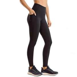 欧美跨境新款女士运动长裤瑜伽健身跑步训练长裤    XY491