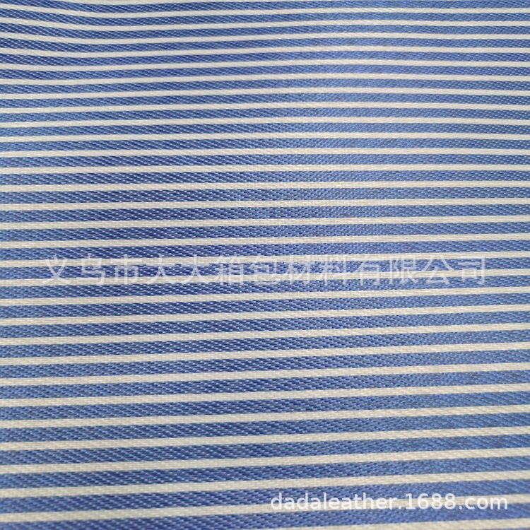 Yarn-dyed striped fabric, foamed bottom fabric for aprons, bags, shopping carts and other outer packaging materials detail image 4