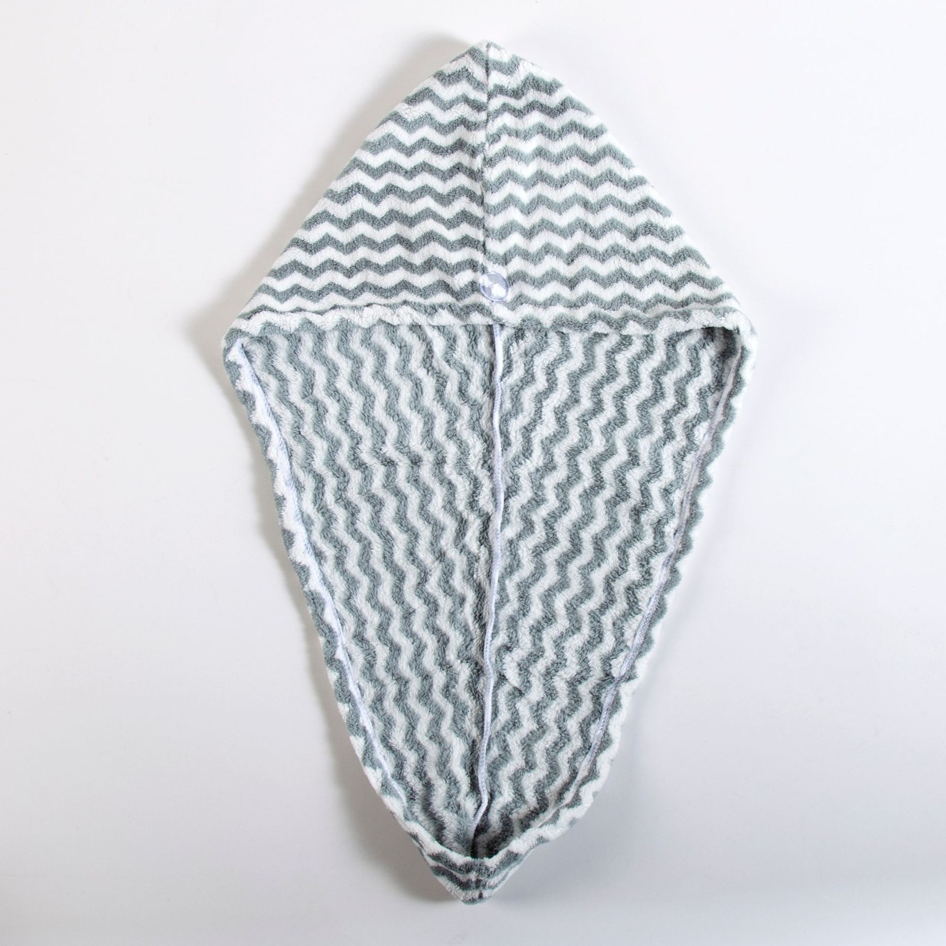 珊瑚绒水纹干发巾